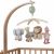 Variation Multicolore, bois du produit Mobile musical en bois Safari Friends de la marque Little Dutch