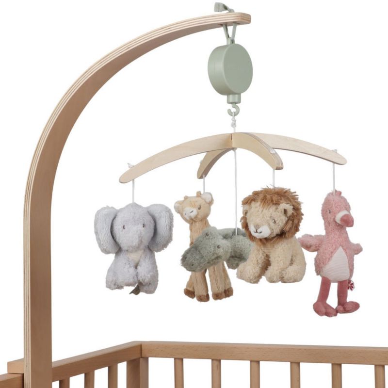 Mobile musical en bois Safari Friends Little Dutch Produit 1