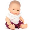 Poupée bébé fille asiatique (21 cm) - Miniland