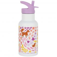 Gourde isotherme Fleurs du jardin (350 ml) - A Little Lovely Company