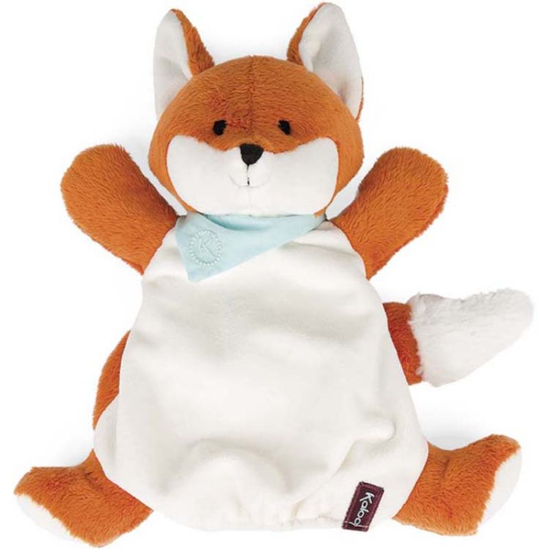 Doudou marionnette renard Paprika Les amis Kaloo Produit 1 grande taille