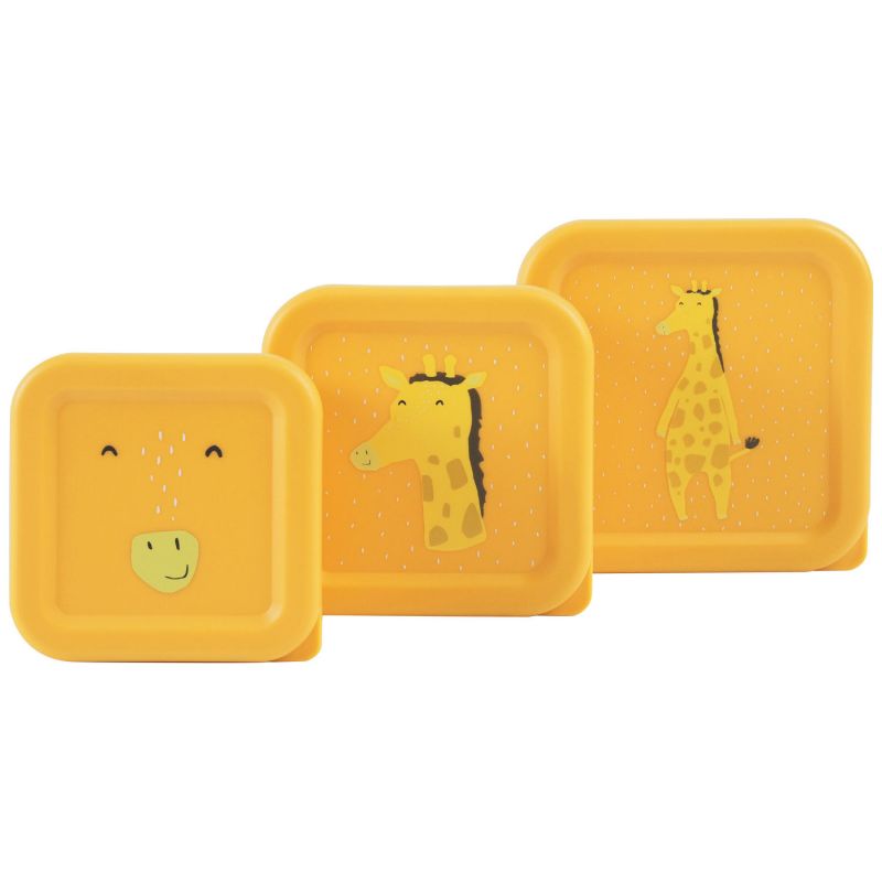 Lot de 3 boîtes à goûter Mr. Giraffe Trixie Produit 1