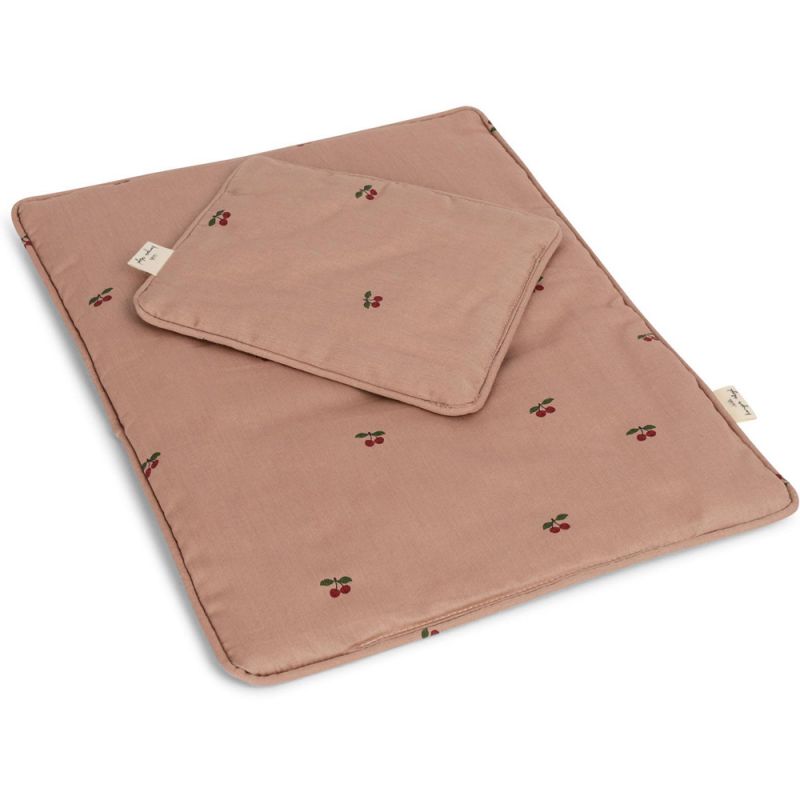 Linge de lit pour poupée Cherry Blush Konges Slojd