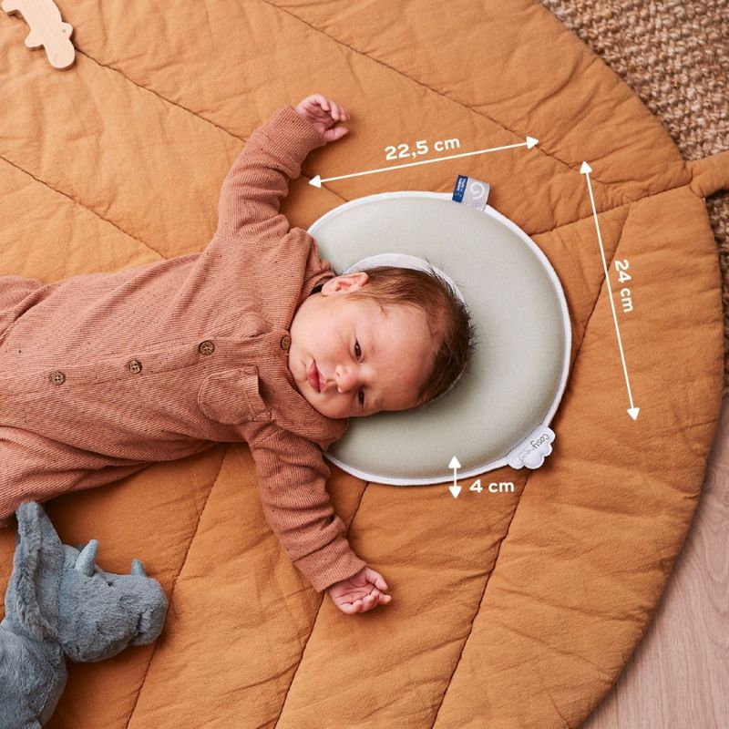 Coussin cale tête Cosyhead Fresh Sage Green Babymoov Ambiance 7