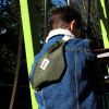 Sac banane enfant Augustin Olive  par Hindbag