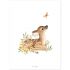 Affiche faon Oh deer (30 x 40 cm) - Lilipinso