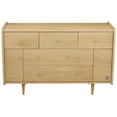Commode buffet 5 tiroirs et 2 portes My Love - Sauthon mobilier