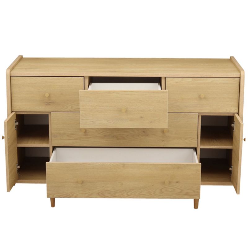Commode buffet 5 tiroirs et 2 portes My Love Sauthon mobilier Produit 4