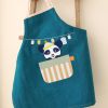 Tablier Les Copains d'abord Panda personnalisable (2-6 ans) L'oiseau bateau Ambiance 2
