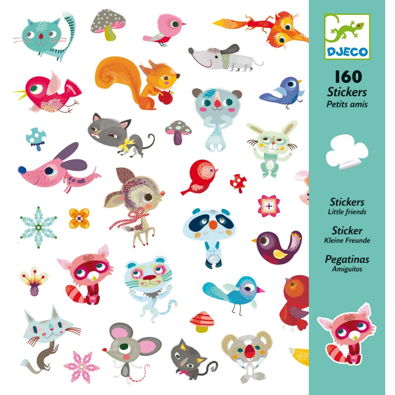 Stickers Petits amis Djeco