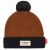 Variation Marron, noir du produit Bonnet Color Block Blacky (9-18 mois) de la marque Hello Hossy