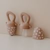 Tétine grignoteuse et 4 embouts Fall In Love taupe rose Zakuw Produit 4