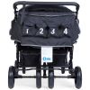 Poussette quadruple noir Childhome Produit 8