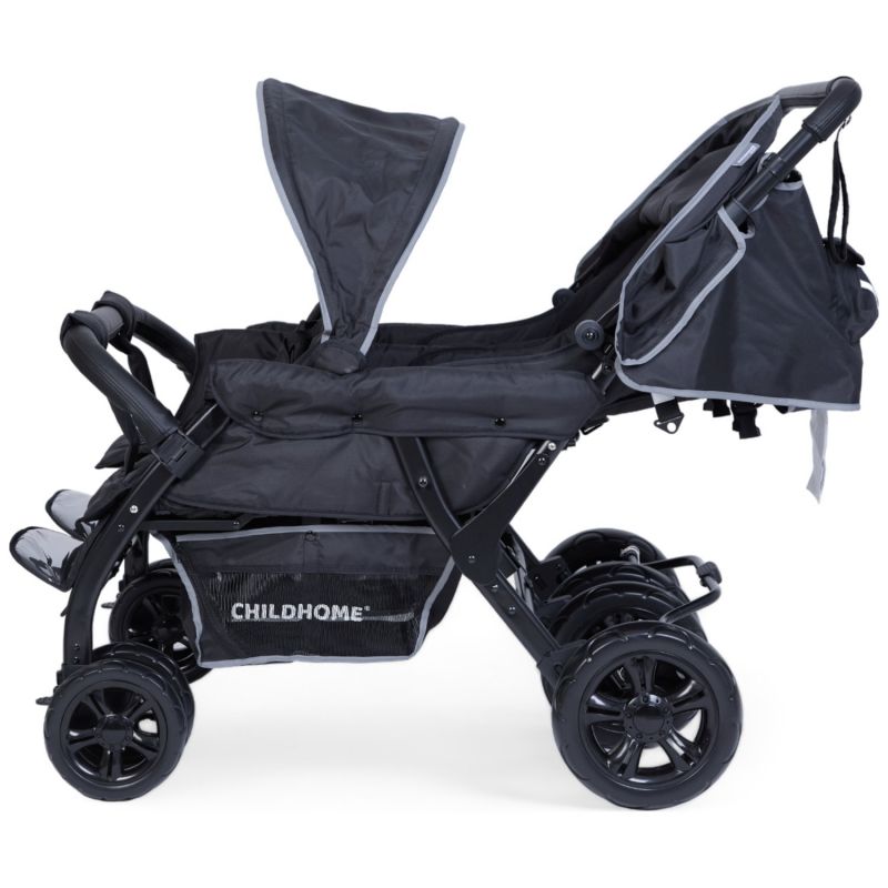 Poussette quadruple noir Childhome Produit 9