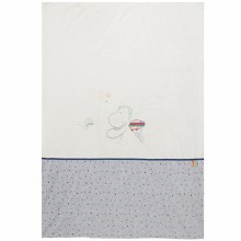 Edredon couvre-lit Guss et Victor (100 x 140 cm)  par Noukie's