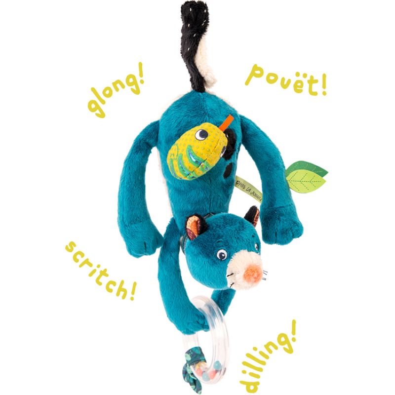 Jouet d'activités à suspendre Zimba la panthère Dans la Jungle Moulin Roty