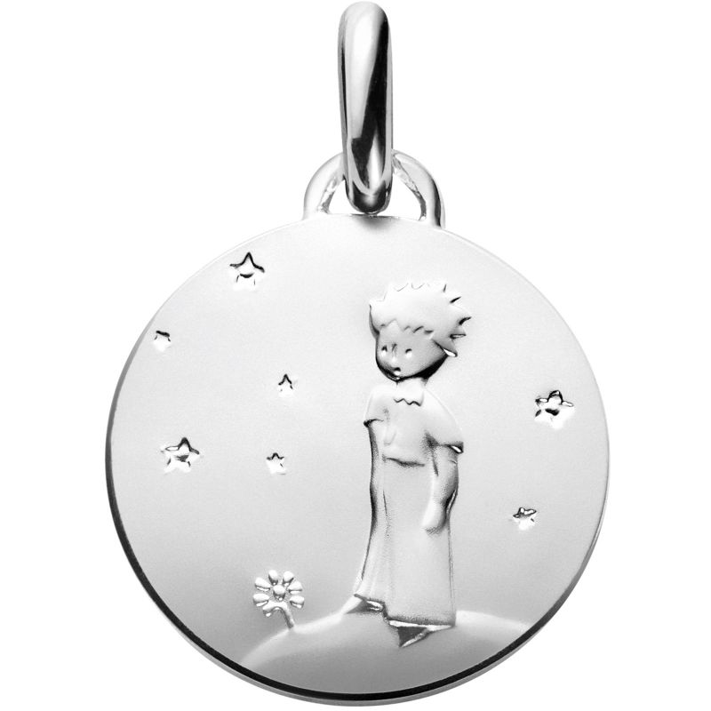 Médaille Le Petit Prince sur sa planète (argent 950°) Monnaie de Paris