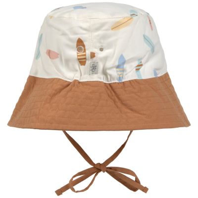 Bob anti-UV Planches de surf écru (3-6 ans)