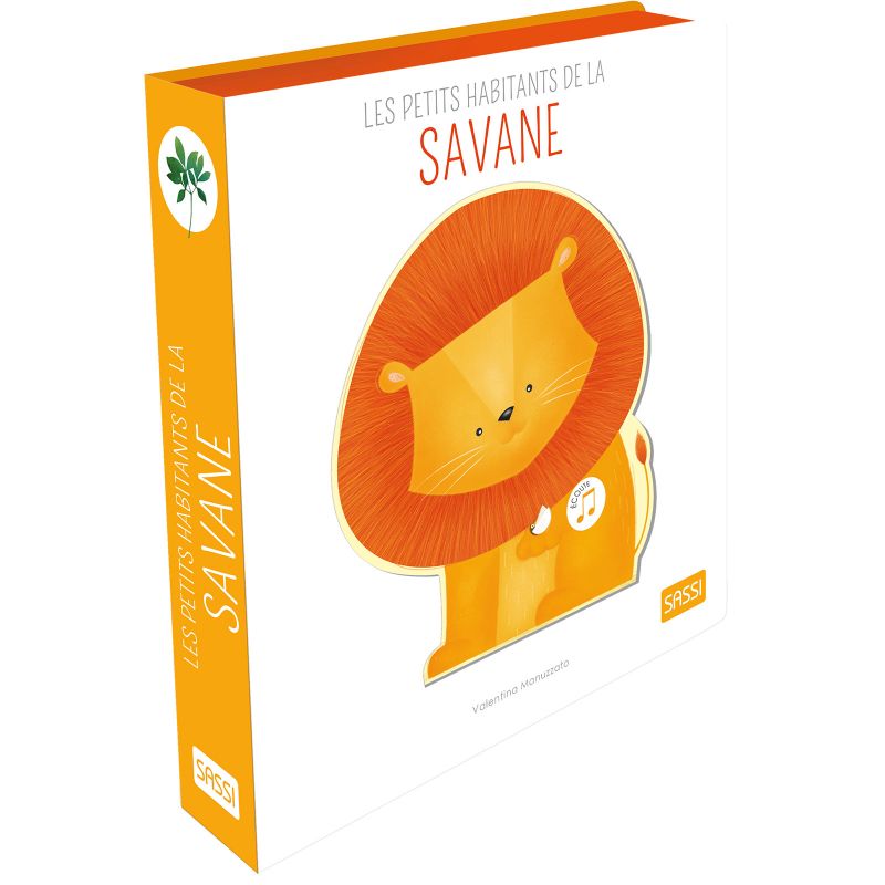 Livre sonore Les petits habitants de la savane Sassi Junior