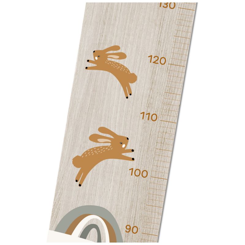 Toise en bois lapins dansant Charlie et Suzie Produit 3