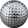 Tirelire Balle de golf (métal argenté) - Daniel Crégut
