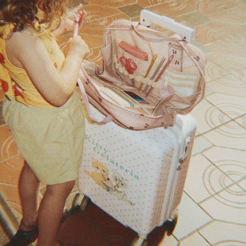 Valise de voyage enfant Kitty Gelateria Konges Sløjd Ambiance 2