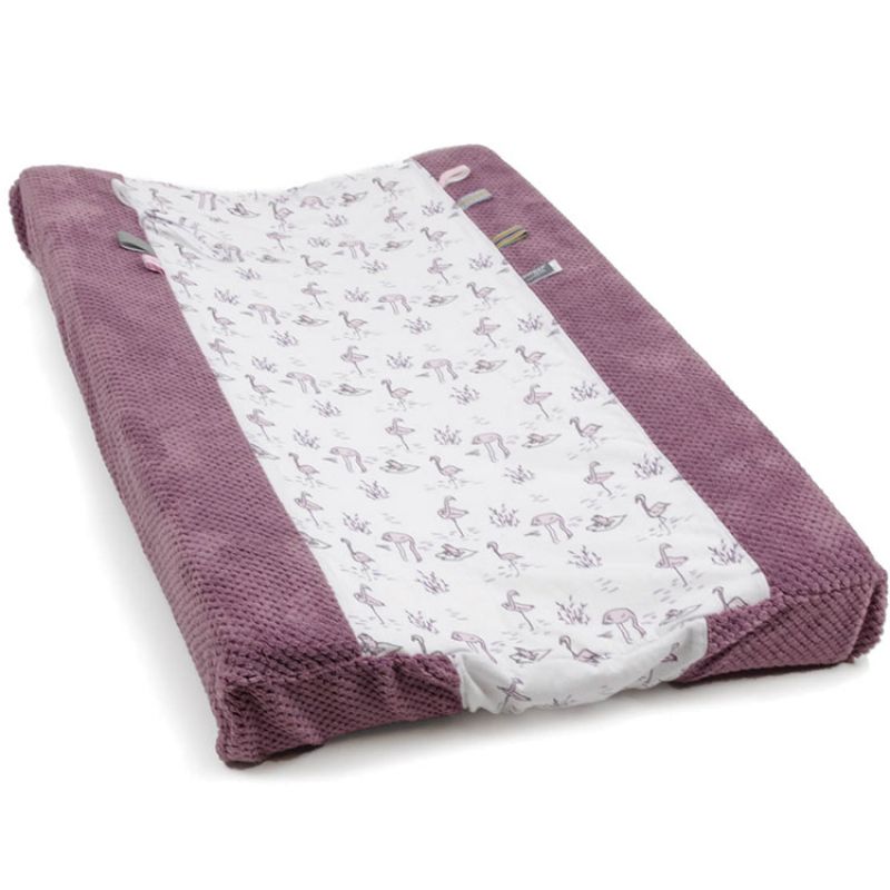 Housse de matelas à langer Soft mauve (45 x 70 cm) Snoozebaby