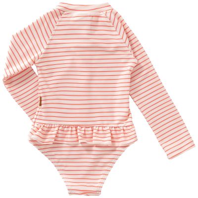 Combinaison anti-UV manches longues Rayures d'été (3-4 ans)