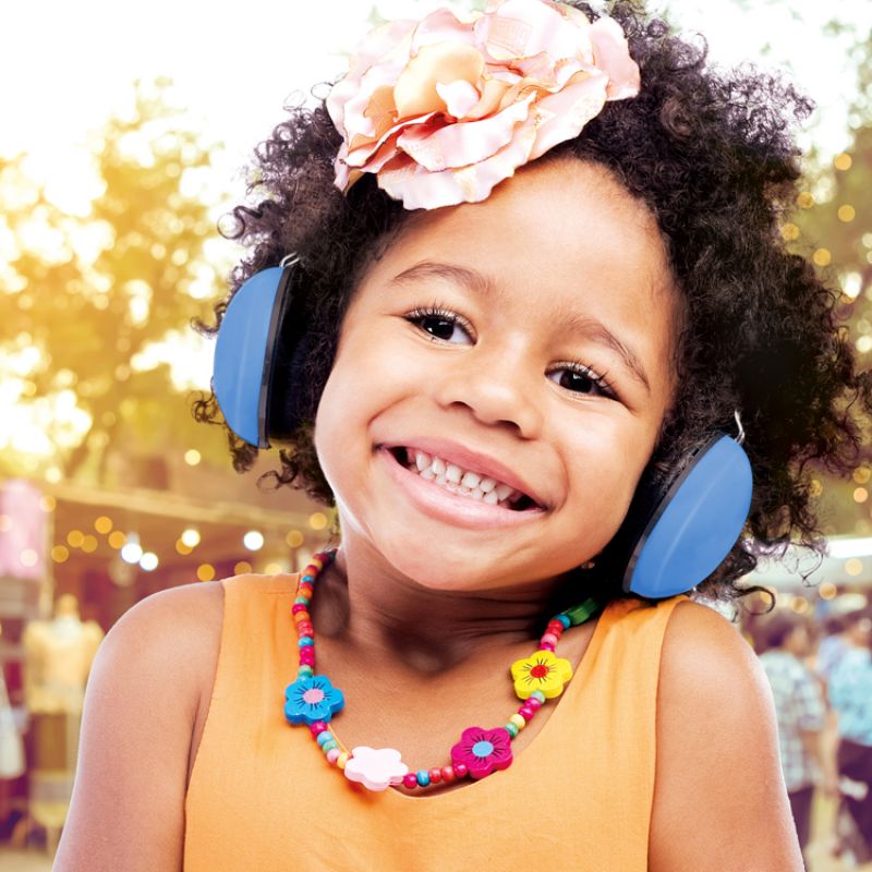 Casque anti bruit pour bébés et enfants bleu - Reconditionné Alecto Produit 3