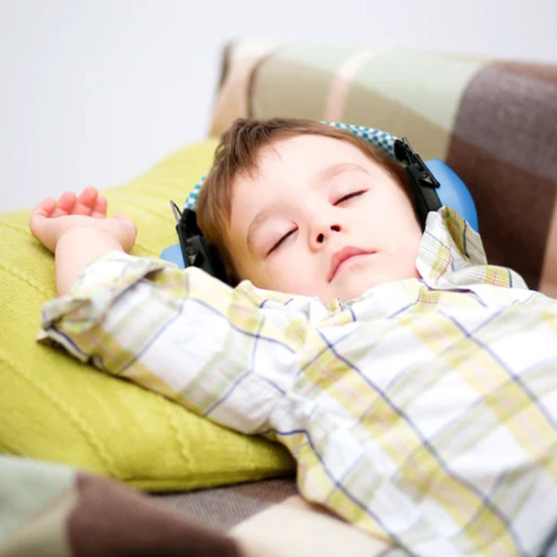 Casque anti bruit pour bébés et enfants bleu - Reconditionné Alecto Produit 5