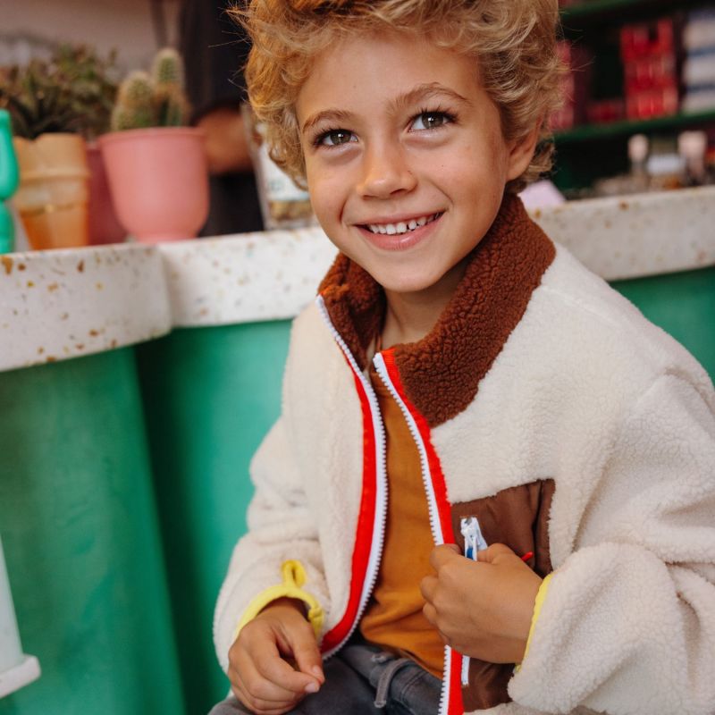 Veste polaire Creamy Choco (2-3 ans) Hello Hossy Ambiance 6
