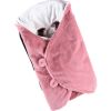 Couverture nomade en fausse fourrure rose Mix & Match (64 cm)  par Noukie's