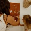 Porte-barrettes Gaze Caramel (personnalisable) Atelier Wagram Ambiance 4