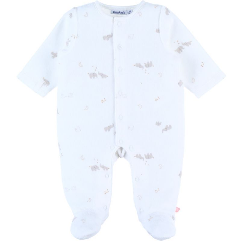 Pyjama en velours Bali et Moka (prématuré) Noukie's Produit 1