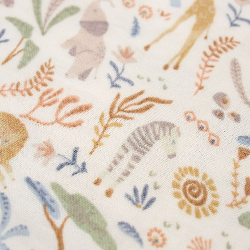 Housse pour matelas à langer en gaze de coton Safari Wonders (50 x 70 cm) Little Dutch Produit 4