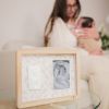 Cadre photo empreintes Classique Ivy Grey  par Petit Artichaut