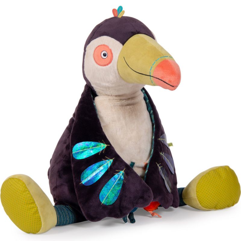 Toucan géant d'activités Dans la Jungle (65 cm) Moulin Roty