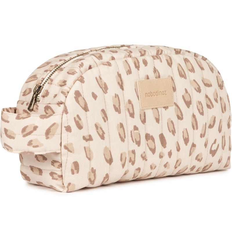 Trousse de toilette imperméable Hyde Park Leonie Latte Nobodinoz Produit 1 grande taille