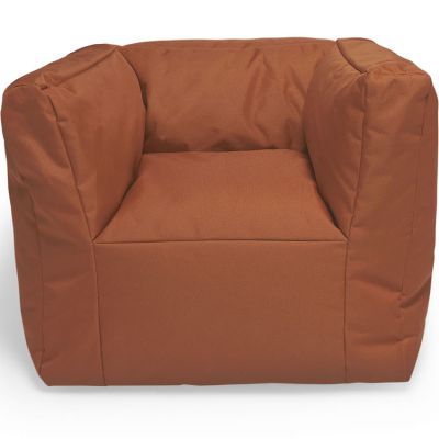 fauteuil imperméable bean bag caramel (45 x 40 x 36 cm)