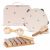 Variation Ecru, rouge, vert du produit Coffret instruments de musique Cherry de la marque Konges Slojd