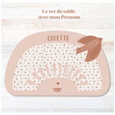 Set de table Paloma Baies sauvages personnalisable - Charlie et Suzie