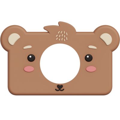 Coque en silicone pour appareil photo Zoo Friends Bear  par The Zoofamily