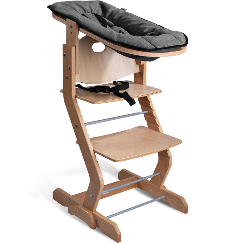 Réducteur pour chaise haute basic Natural-Anthracite Tissi