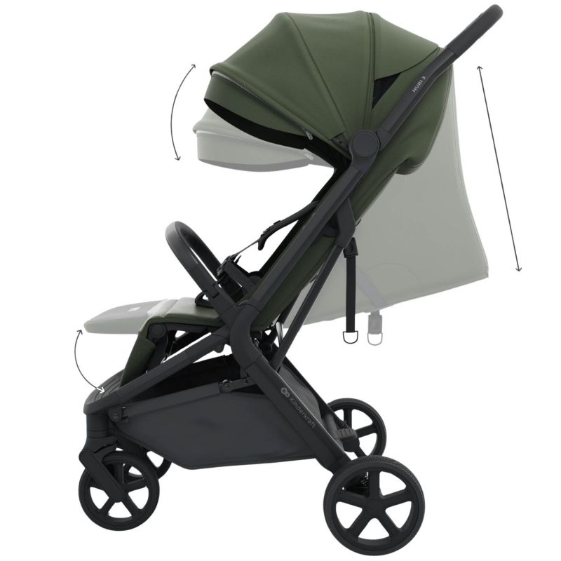 Poussette Nubi 3 Mystic Green Kinderkraft Produit 6