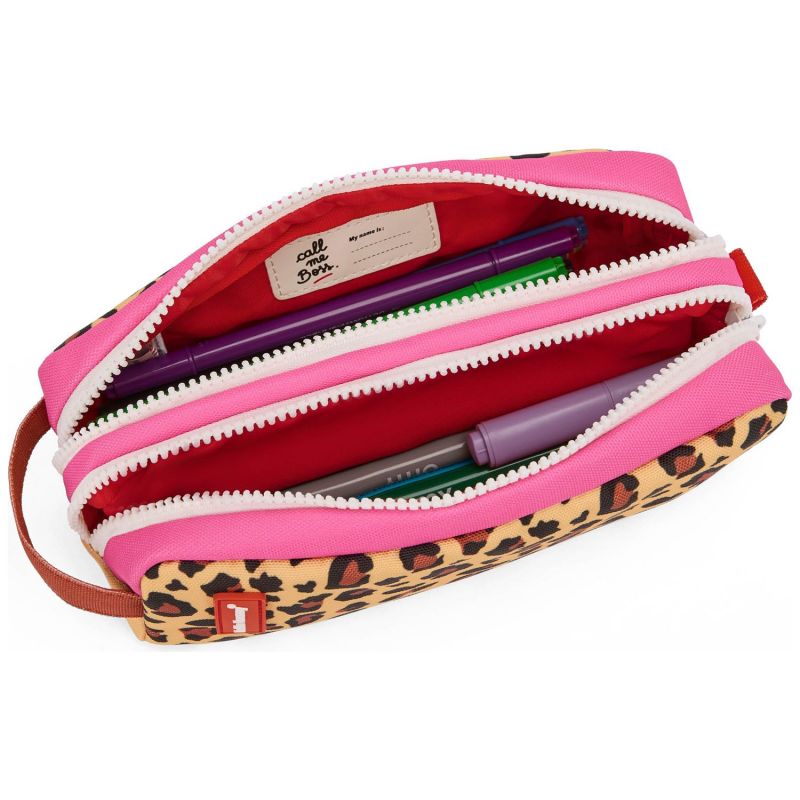 Trousse double compartiment Léopard Hello Hossy Produit 4