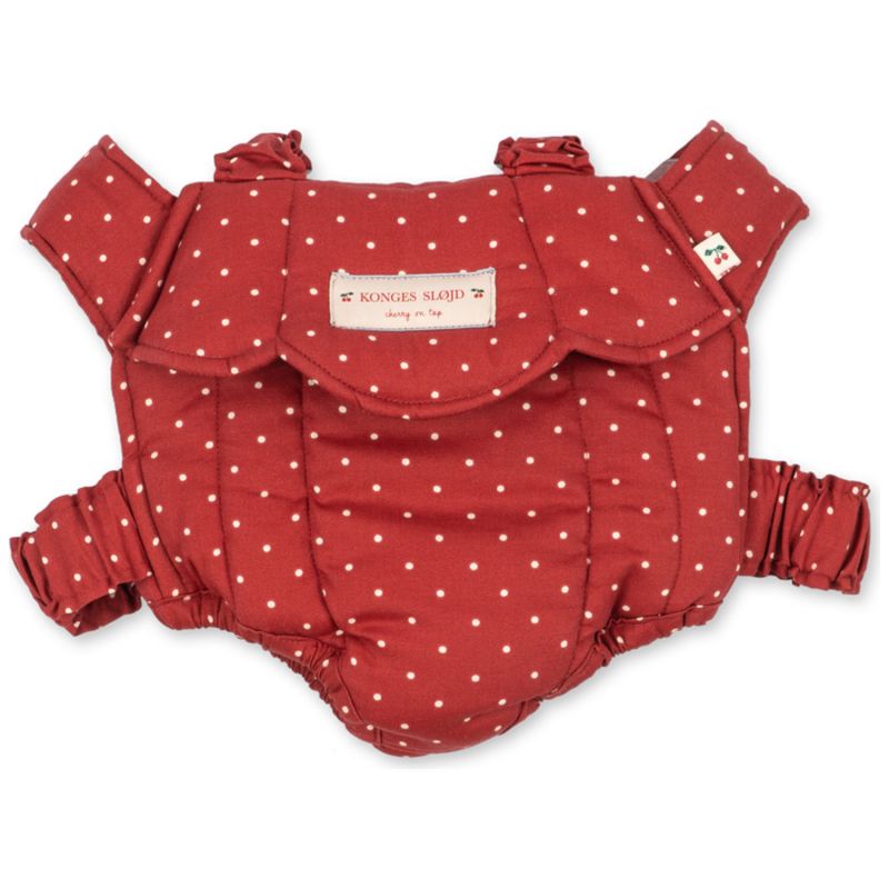 Porte-bébé pour poupée Fraise à pois Konges Sløjd Produit 1