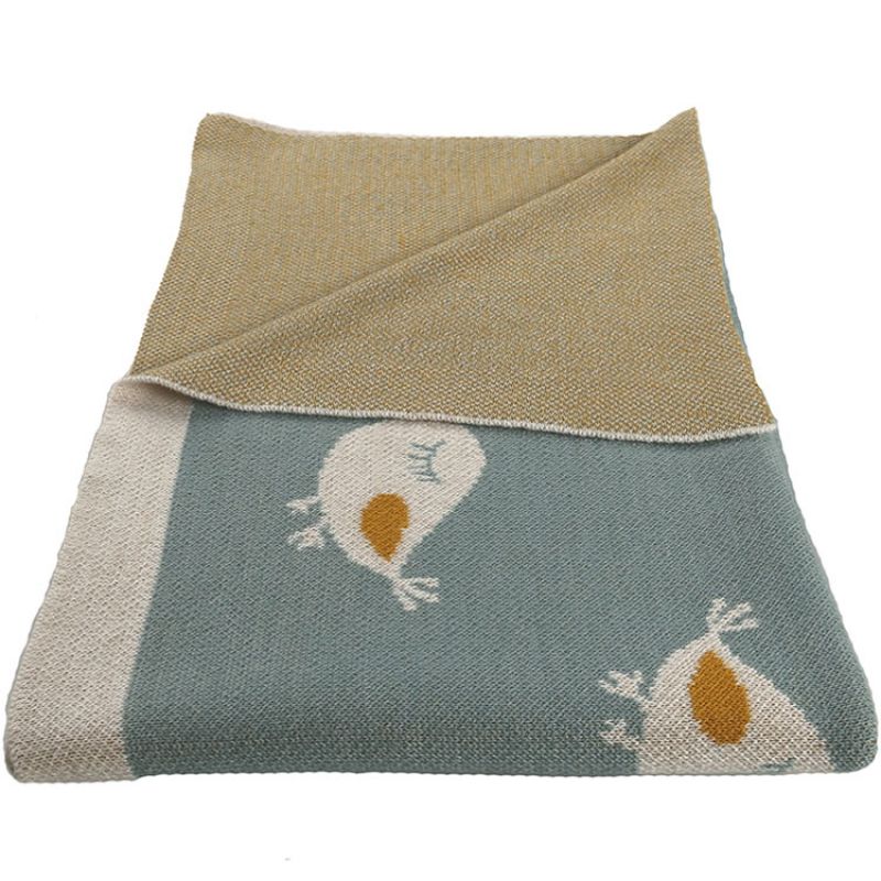 Couverture en tricot Imagine Charlie (75 x 100 cm) Noukie's