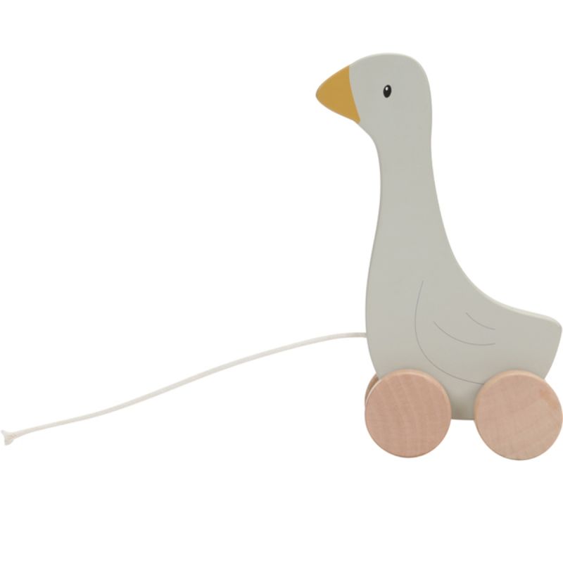 Oie en bois à tirer Little Goose Little Dutch