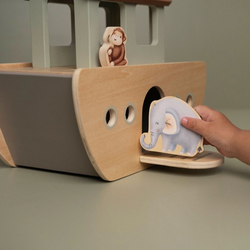 Arche de Noé en bois (30 pièces) - Reconditionné Little Dutch Produit 9
