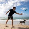 Frisbee en caoutchouc pour chien Jetwag (20 cm) Waboba Ambiance 2